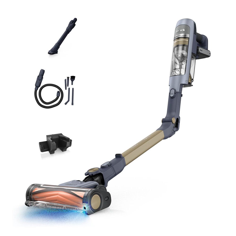 Kablosuz Dikey ve El Süpürgesi SHARK PowerDetect Ultramarine IA1241EU altın/mavi