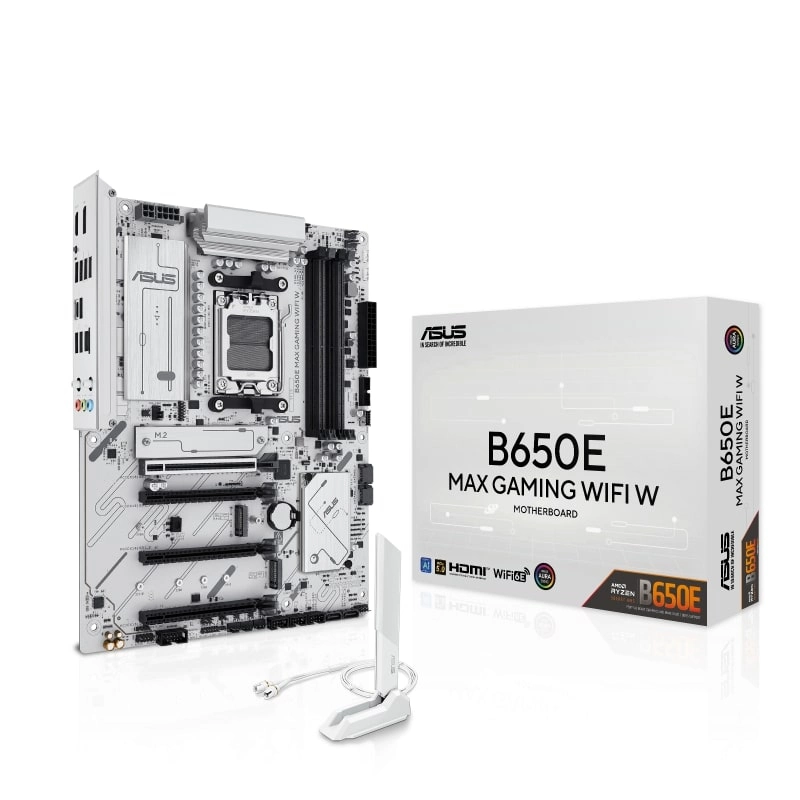 Anakart Asus B650E Max Gaming Wifi W Ddr5 8000+(Oc)Mhz Atx Am5