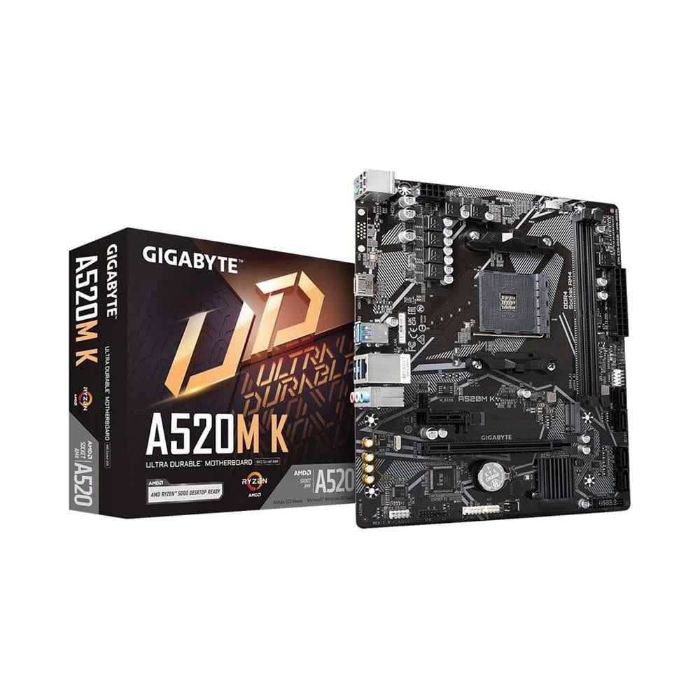 Anakart Gigabyte A520M K V2 Ddr4 Am4