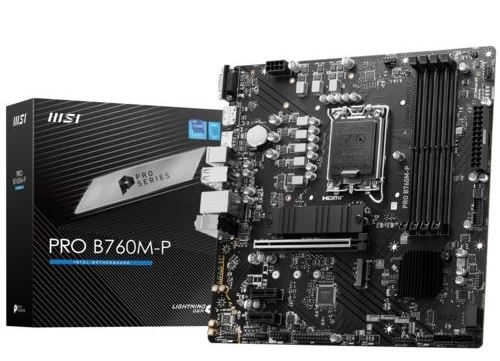 Anakart Msi Pro B760M-P Ddr5 S+V+Gl 1700P