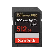 Bellek Sandisk 512Gb Extreme Pro Sdcx Uhs-I Sdsdxxd-512G-Gn4In