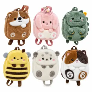 Peluş Hayvan Sırt Çantası – 6 Farklı Model