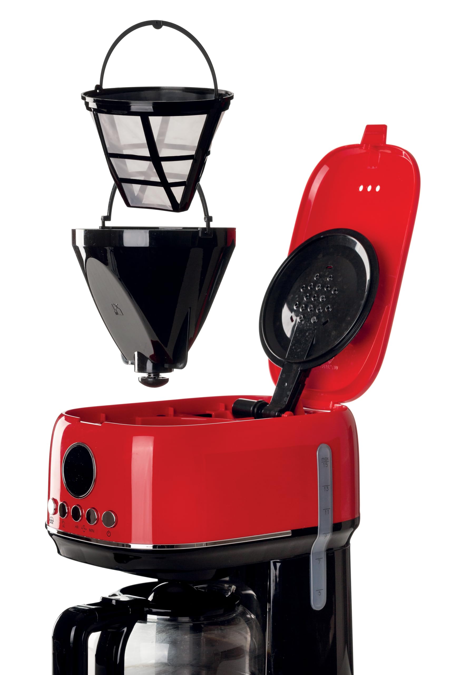 Ariete 1396 Moderna Filtre Kahve Makinesi - Kırmızı