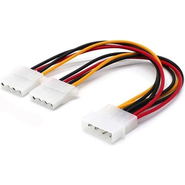 Kablo Molex Power To 2 X Molex Splitter