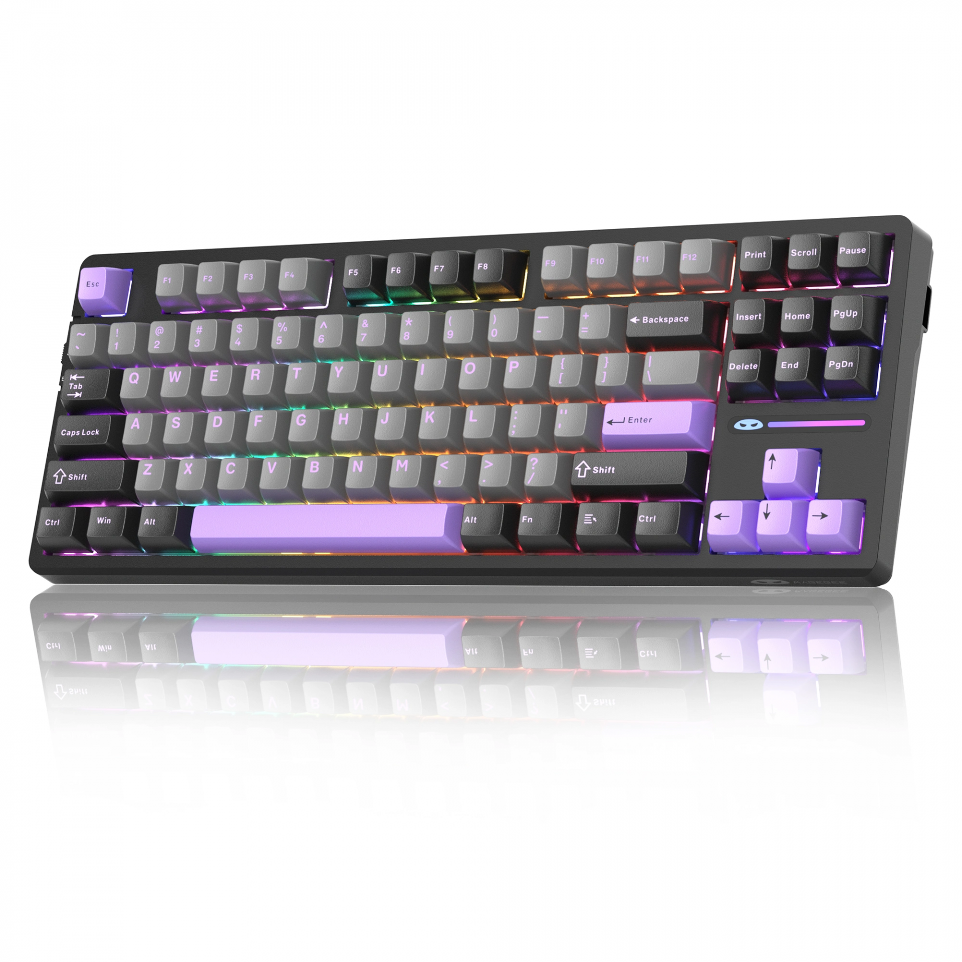Magegee Light87 87 Tuş Rgb Hot-Swap Kablosuz Mekanik Tr Layout Siyah