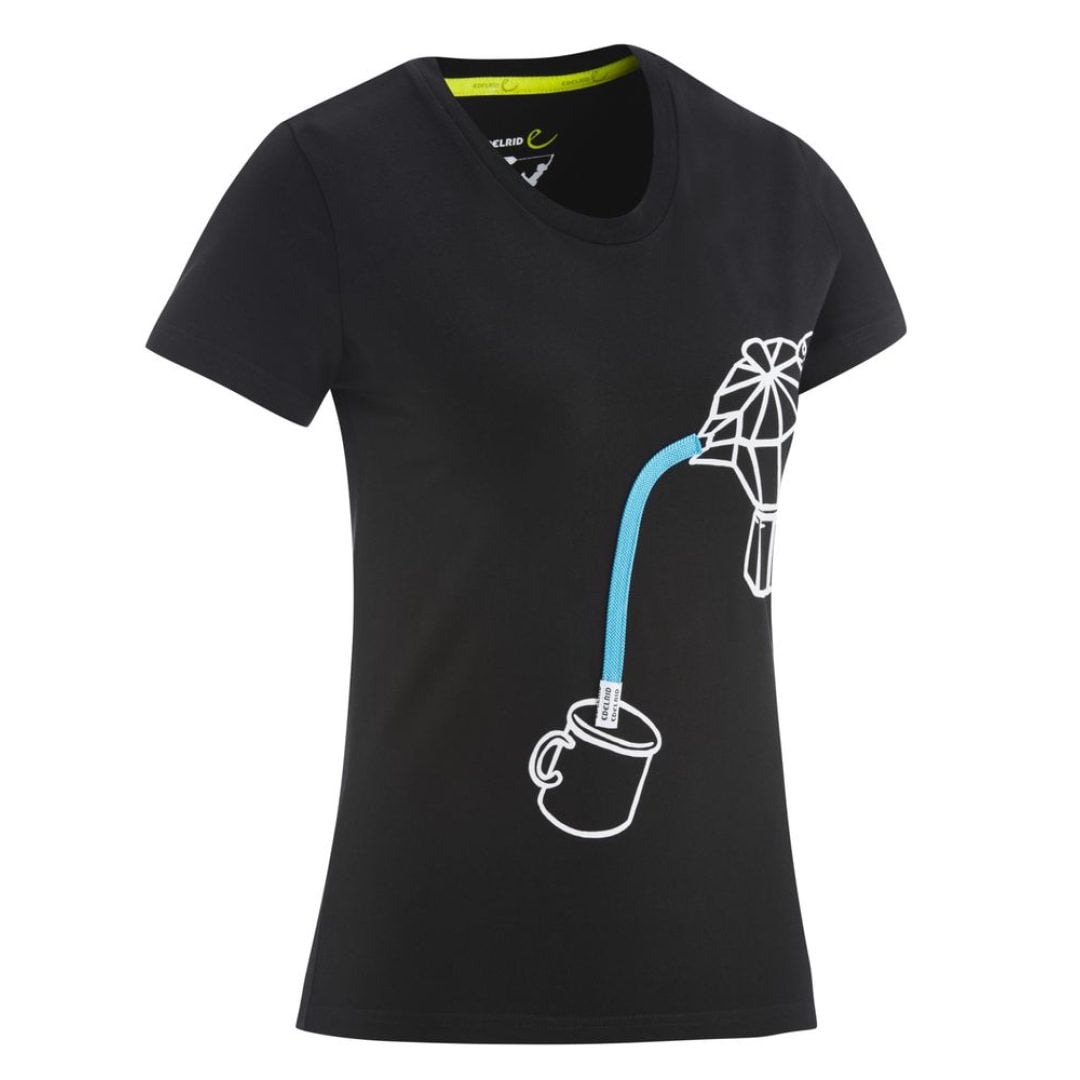 Edelrid Wo Rope T-Shirt Ii Kadın Tişört, Coffee Pot