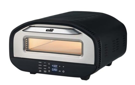 Elit Pızzarella 12 İnç Elektrikli Pizza Fırını 2200w 430°c Hızlı Pişirme