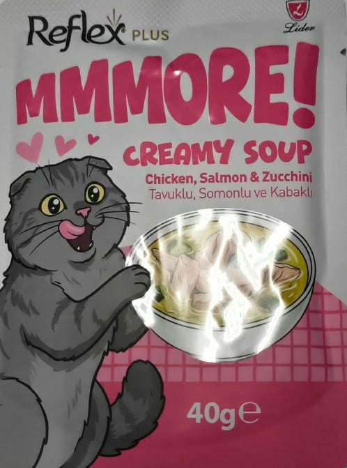 Reflex Plus Gusto Soap Chicken Salmon Zucchini 40Gr Kedi Ödül Mamaları