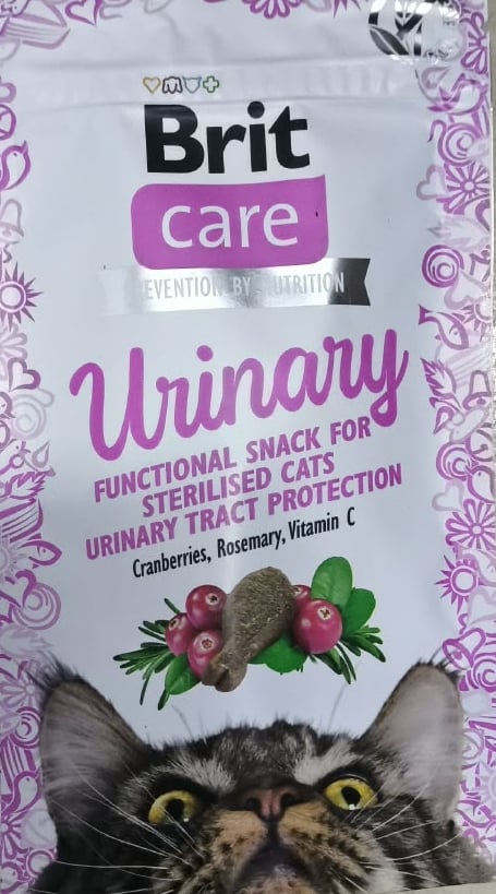Brit Care Snack Urinary 50G Kedi Ödül Mamaları