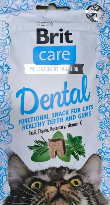 Brit Care Snack Dental 50G Kedi Ödül Mamaları