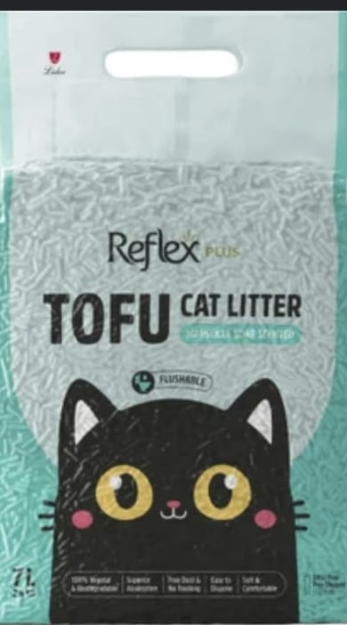 Reflex Plus Tofu Cat Litter Marsilya Soap 7L Kedi Kumu ve Koku Gidericileri